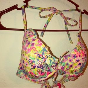 VS Splash of bright colors bikini top